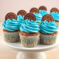 Cookie Monster cupcakes
