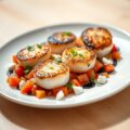 Coquille met tomatensalsa