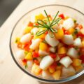 Coquilles – Mango – Ceviche