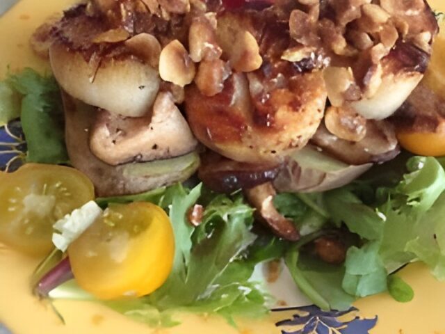 Coquilles met hazelnootboter