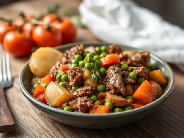 Corned beef stomp — AI-gegenereerde illustratie