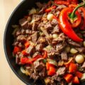 Cornedbeef pittig gebakken