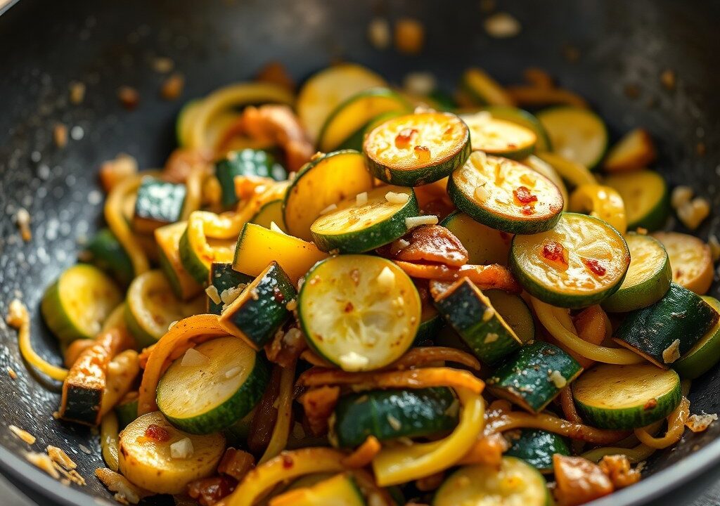 Courgette, AI-gegenereerde illustratie