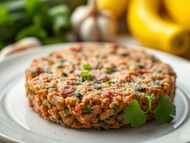 Courgette-gehakttaart
