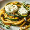 Courgette met lamsoren