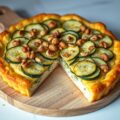 Courgette-notentaart