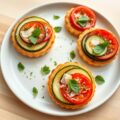 Courgette tomaattaartjes