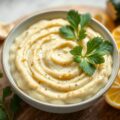 Courgette-Yoghurt Purée