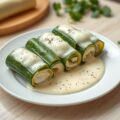 Courgetterolletjes met kaas