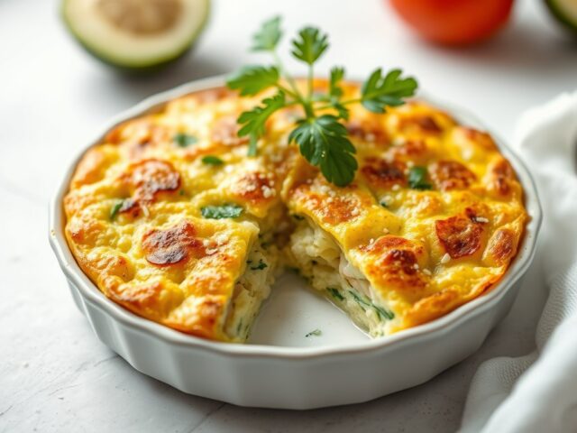 Courgettes (gesouffleerd) — AI-gegenereerde illustratie