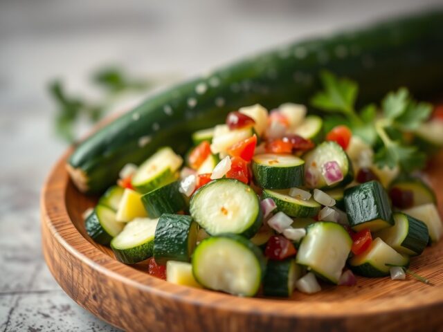 Courgettesalade