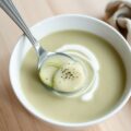 Courgettesoep met prei