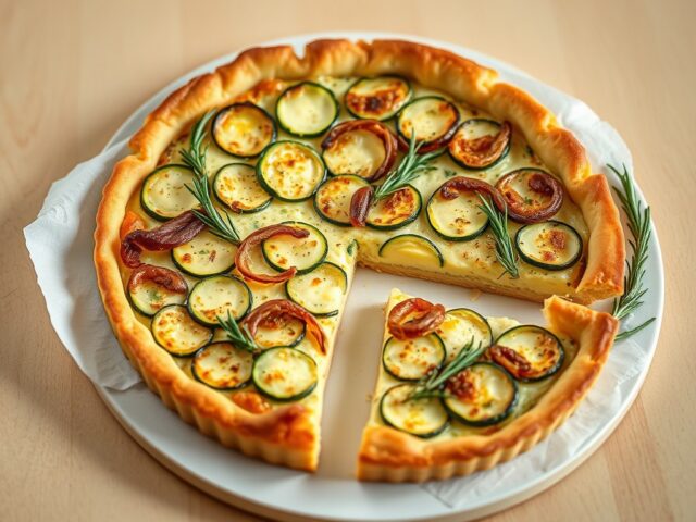 Courgettetaart