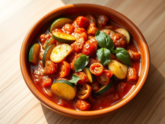 Courgettetomatensaus