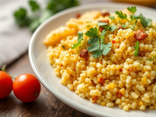 Couscous — AI-gegenereerde illustratie