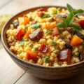 Couscous met abrikoos en pruim