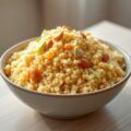 Couscous met bleekselderij en cashewnoten