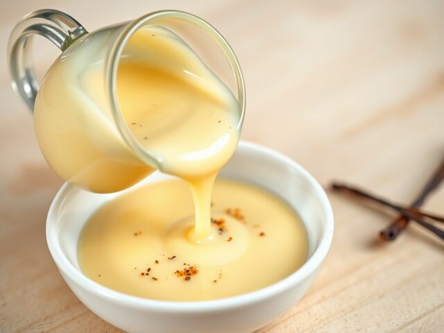 Crême Anglaise – Custard Vla