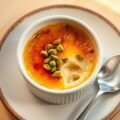 Crème brûlée met pistaches