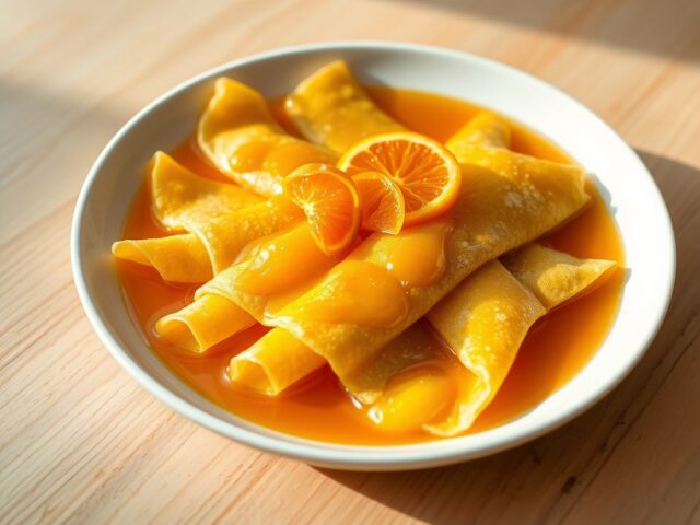 crepe suzette ook voor suikerarm dieet