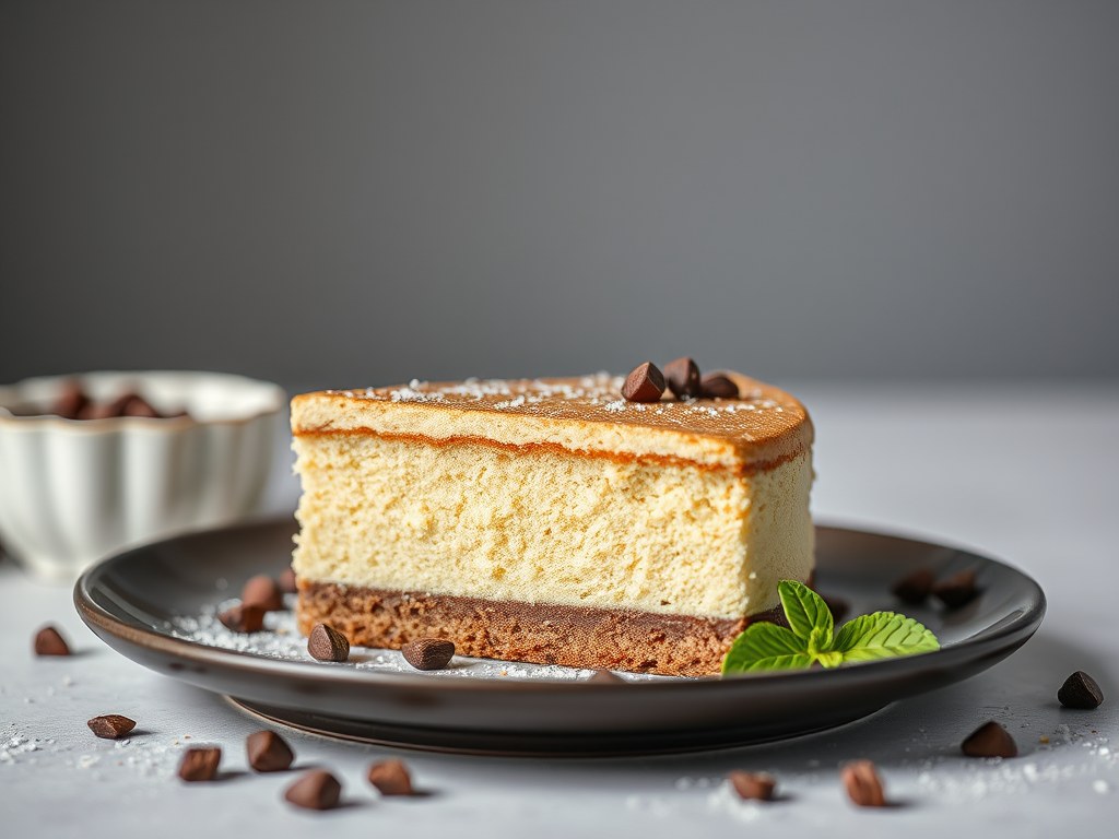 Crisiscake uit de magnetron, AI-gegenereerde illustratie
