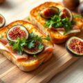 Croques met vijgen