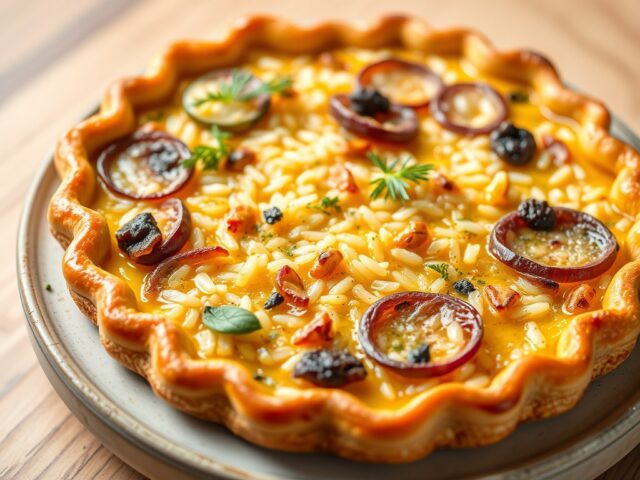 Crostata di riso — AI-gegenereerde illustratie