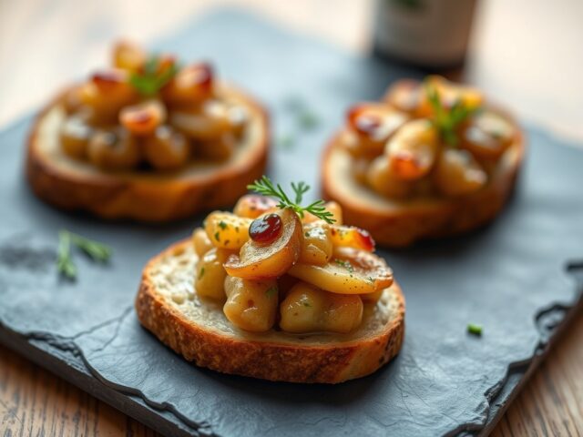 Crostini di fegatini