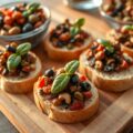 Crostini met knoflooktapenade