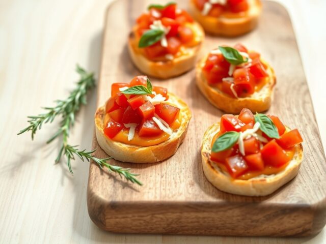 Crostini met tomatenboter