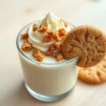 Cup pudding met speculaaskoekjes