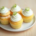 Cupcakes met limoen en ricotta