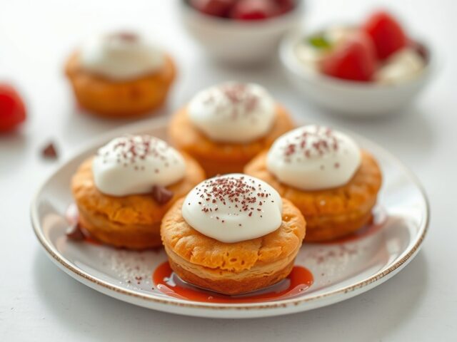 Cupidootjes met ricotta — AI-gegenereerde illustratie