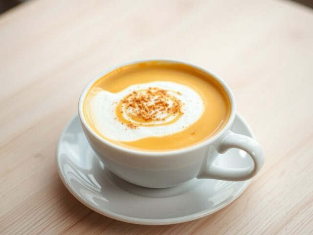Curry cappuccino