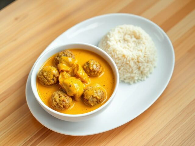 Curry van lamsgehakt
