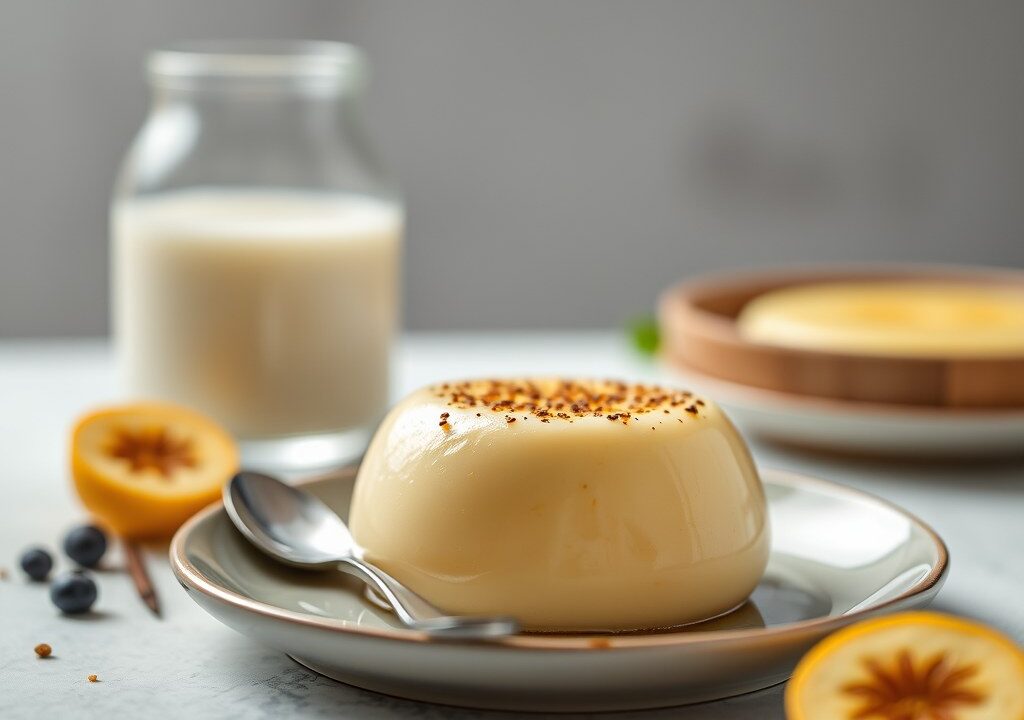Custard, AI-gegenereerde illustratie