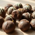 Dadelamandel-truffels