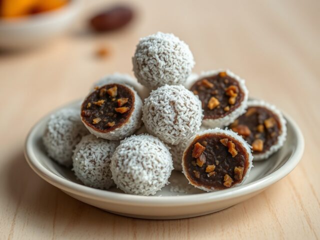 Dadelkokos-’truffels’