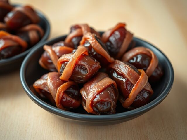 Dadels uit de oven