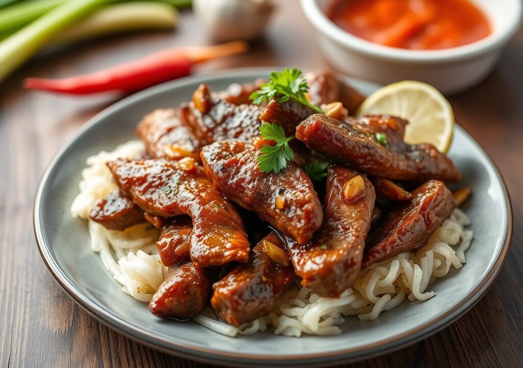 Daging boemboe Bali, AI-gegenereerde illustratie