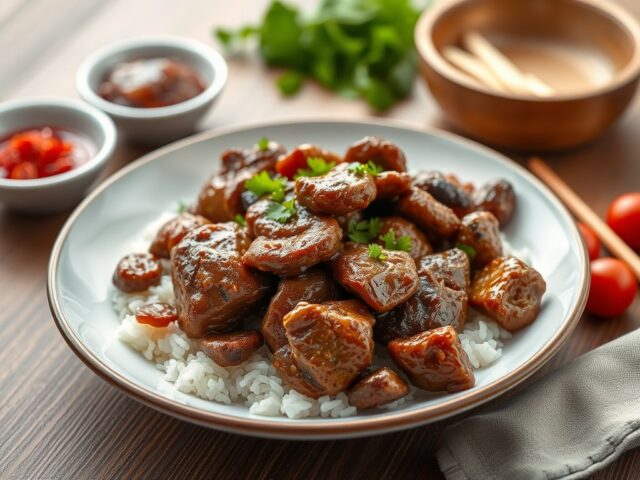 Daging Smoor — AI-gegenereerde illustratie