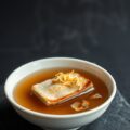 Dashibouillon met foie gras