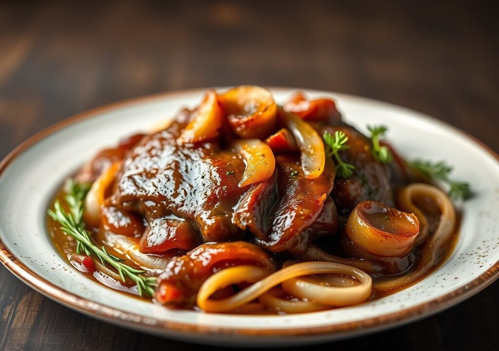 Daube d’Agneau — AI-gegenereerde illustratie