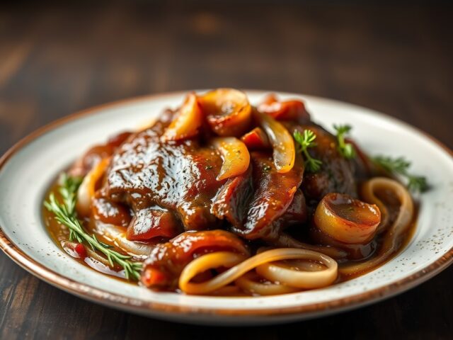 Daube d’Agneau — AI-gegenereerde illustratie