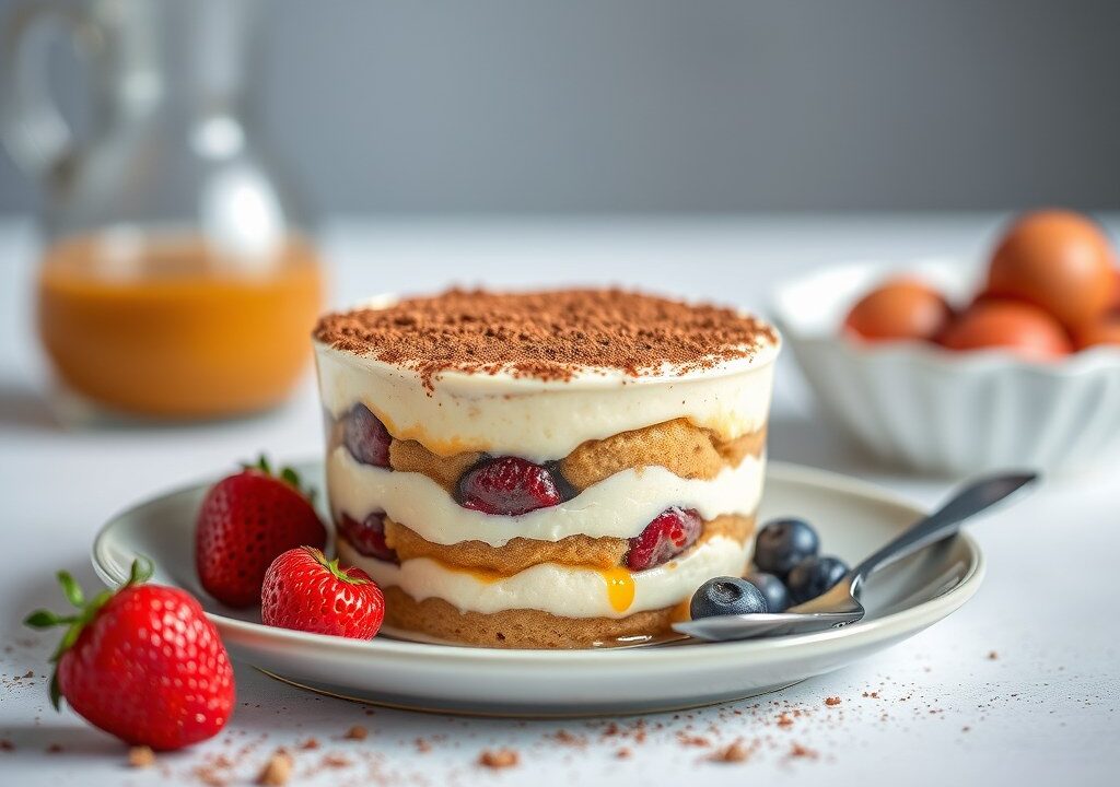 De beste tiramisu, AI-gegenereerde illustratie
