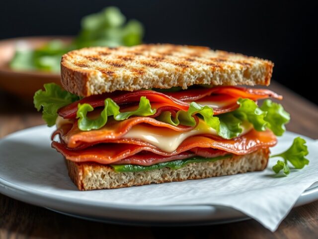 De klassieke BLT Sandwich