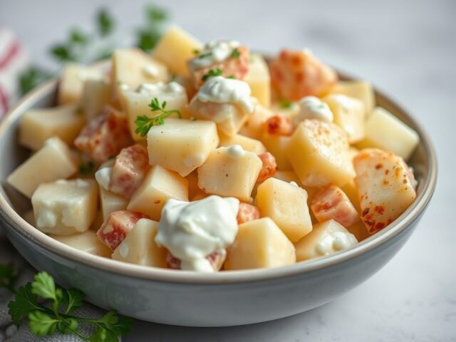 De meest simpele aardappelsalade die je kunt bedenken