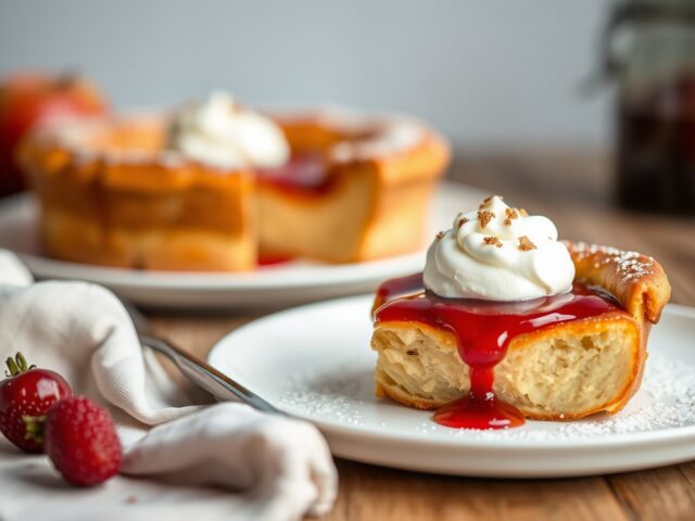 Deense appelschotel (dansk eblekage)