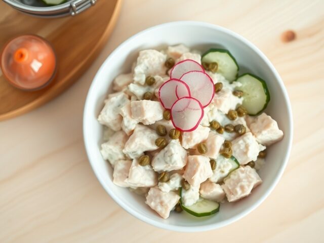 Deense haringsalade