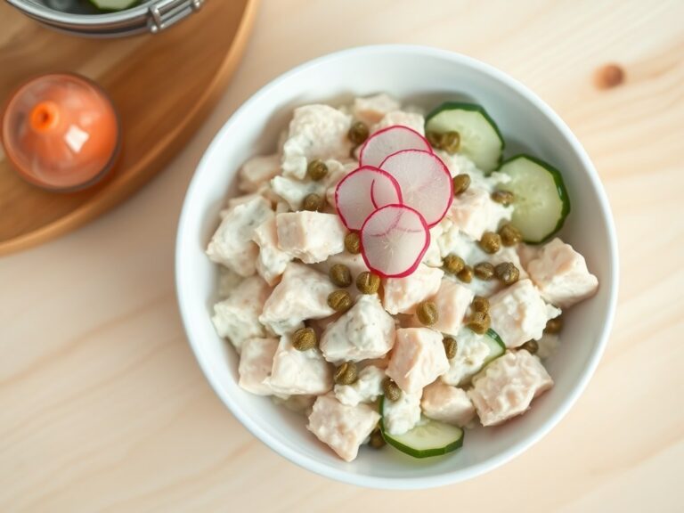 Deense haringsalade